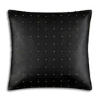 Riley Studded Black Pillow