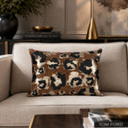 Rio Multicolor Animal Print Lumbar Pillow - RIO02C-MT