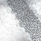 Ruza Aqua And Silver Pillow