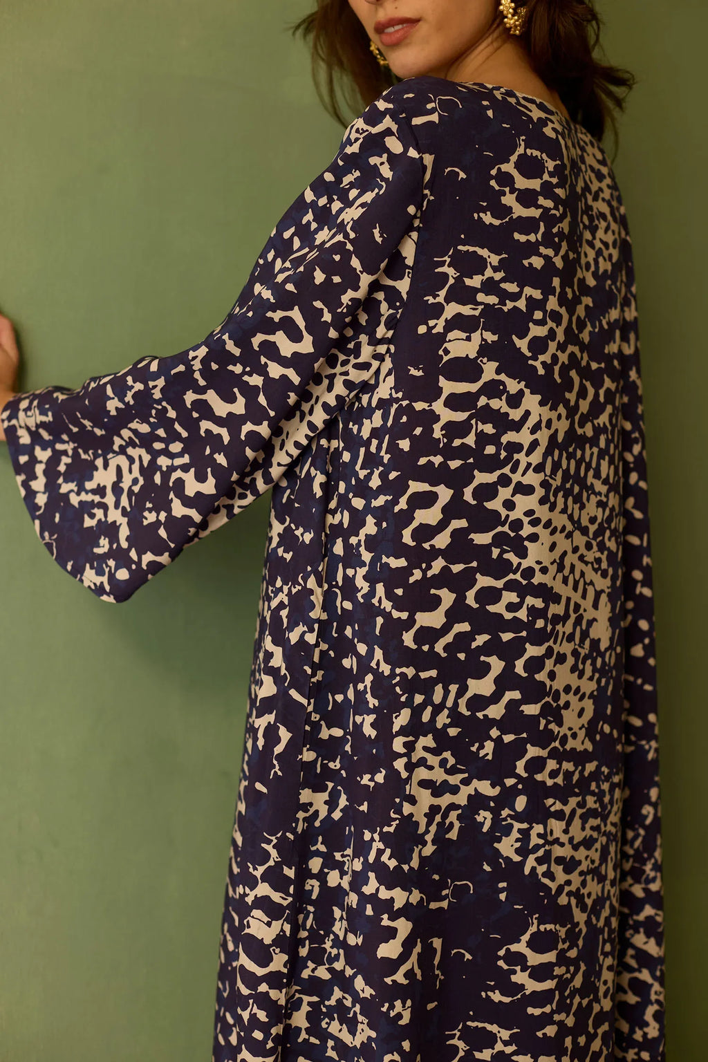Dapple Abstract Maxi Dress