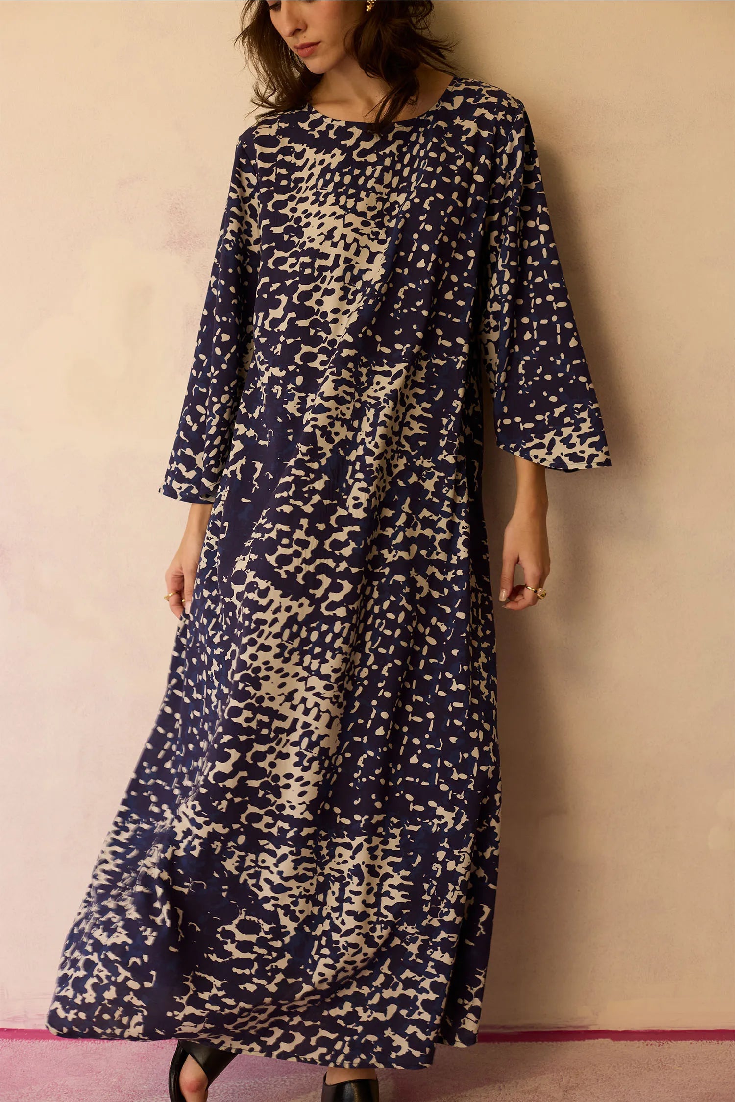 Dapple Abstract Maxi Dress