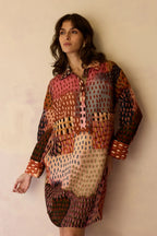 Ember Abstract Relaxed Dress