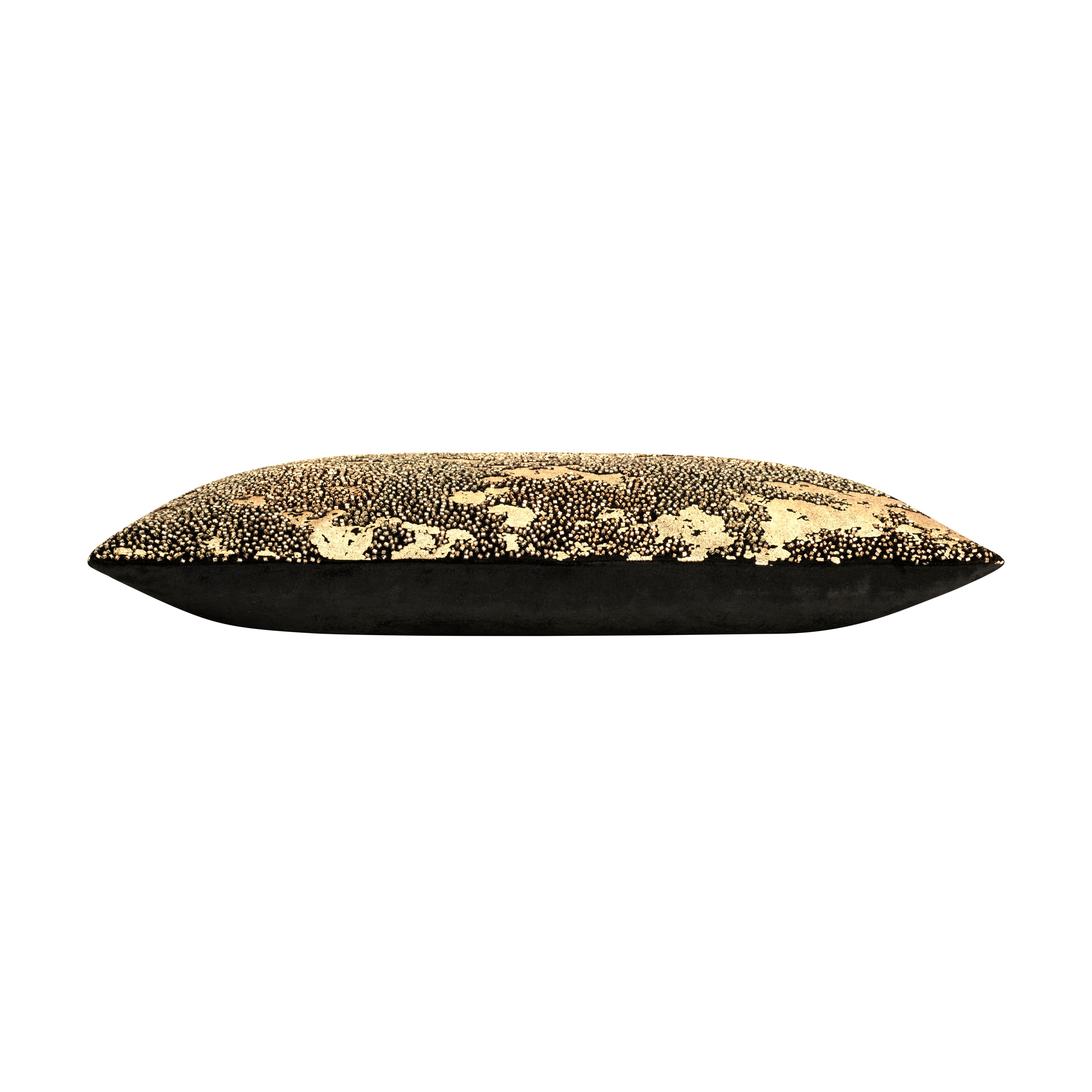 Safara Black Gold Lumbar Pillow