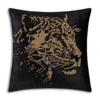 Safara Gilded Leopard Pillow