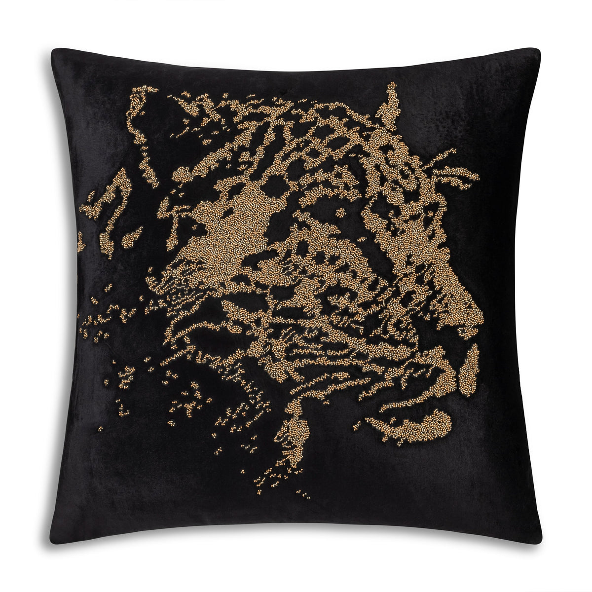 Safara Gilded Leopard Pillow