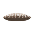 Santana Shadow Ikat Pillow – Coffee
