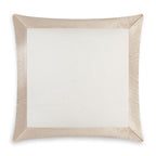 Santorini Ivory and Champagne Euro Sham