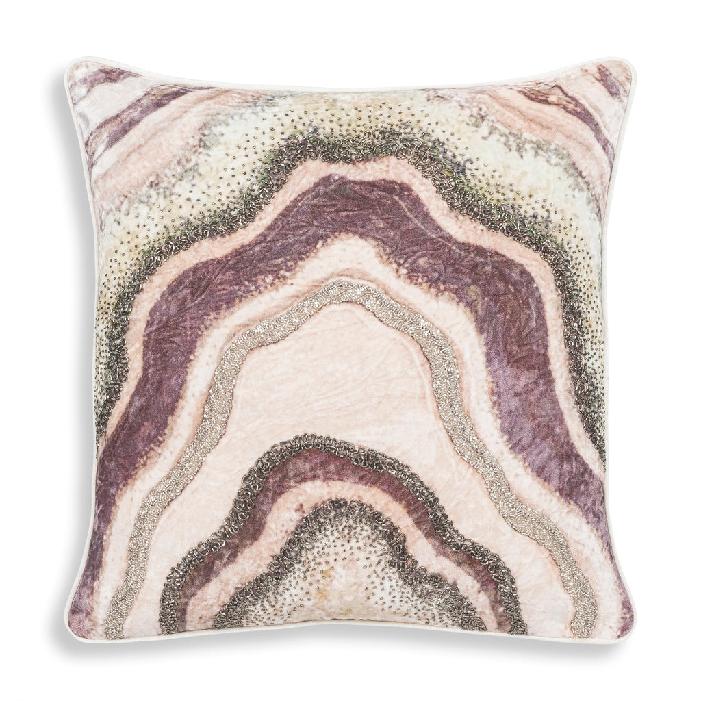 Sanya Blush Square Pillow