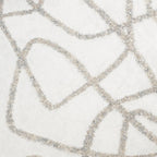 Sayra Ivory Silver Pillow
