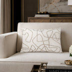 Sayra Ivory Silver Pillow - SAYRA01C-IVSV