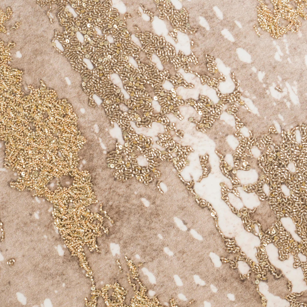 Sayra Stone Gold Pillow