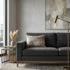 Selina Velvet With Digital Print Pillow - SELINA02C-GD