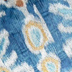 Serino Blue Velvet Pillow