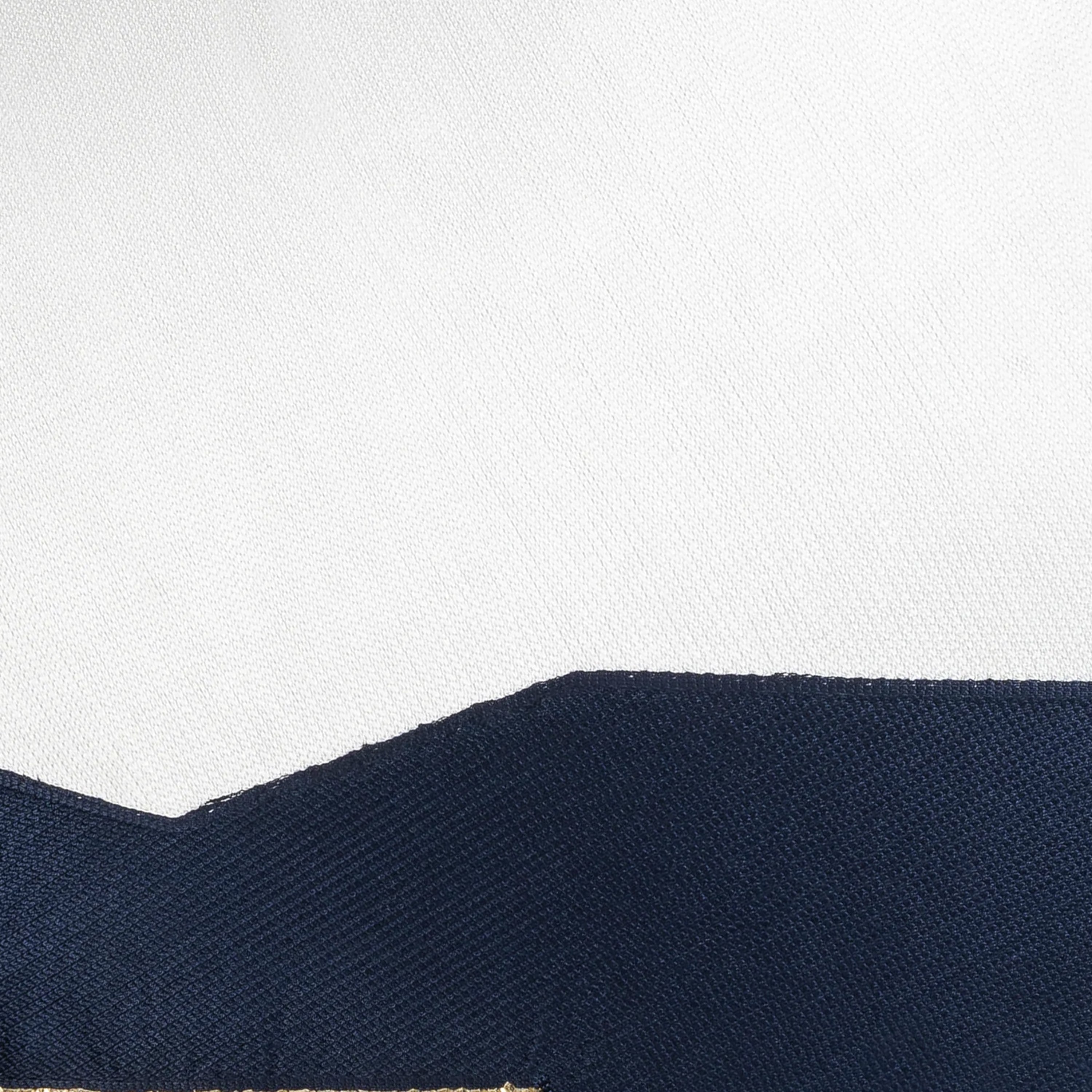 Sienna Ivory Navy Pillow
