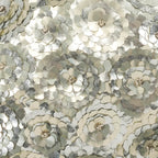 Sivo Ivory Silver Linen Pillow