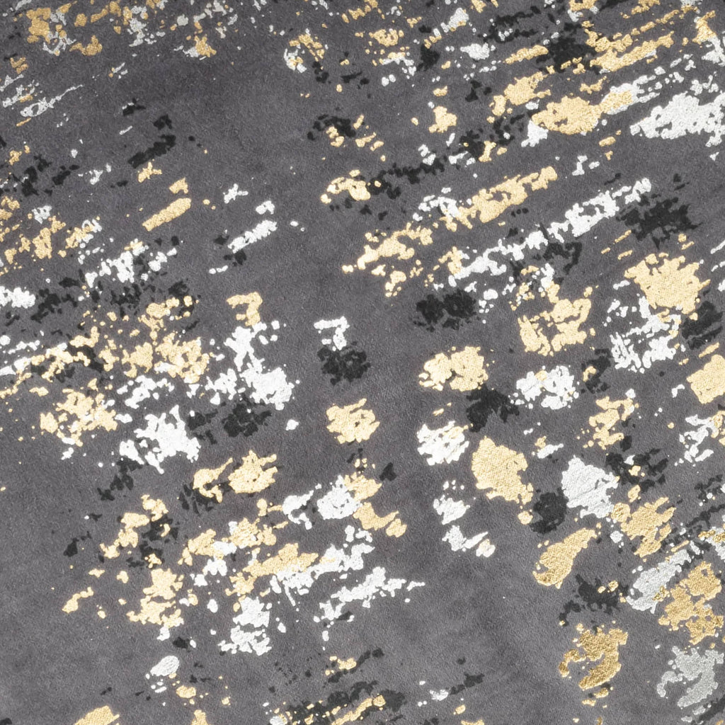 Sona Grey Gold And Silver Pillow