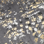Sona Grey Gold And Silver Pillow