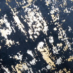 Sona Navy Gold And Silver Pillow