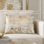 Sona Gold Silver Pillow - SONA02C-GDSV