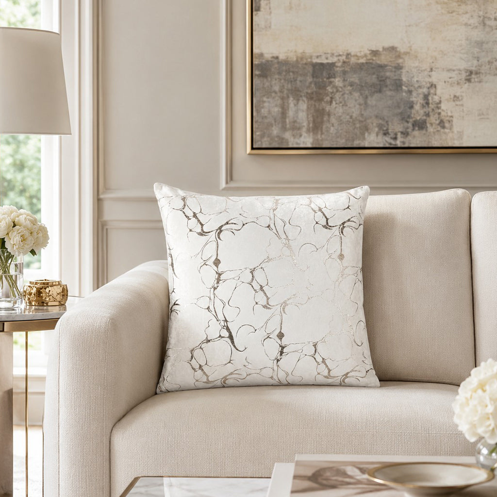 Syros Ivory Gold Pillow - SYROS02J-IVGD