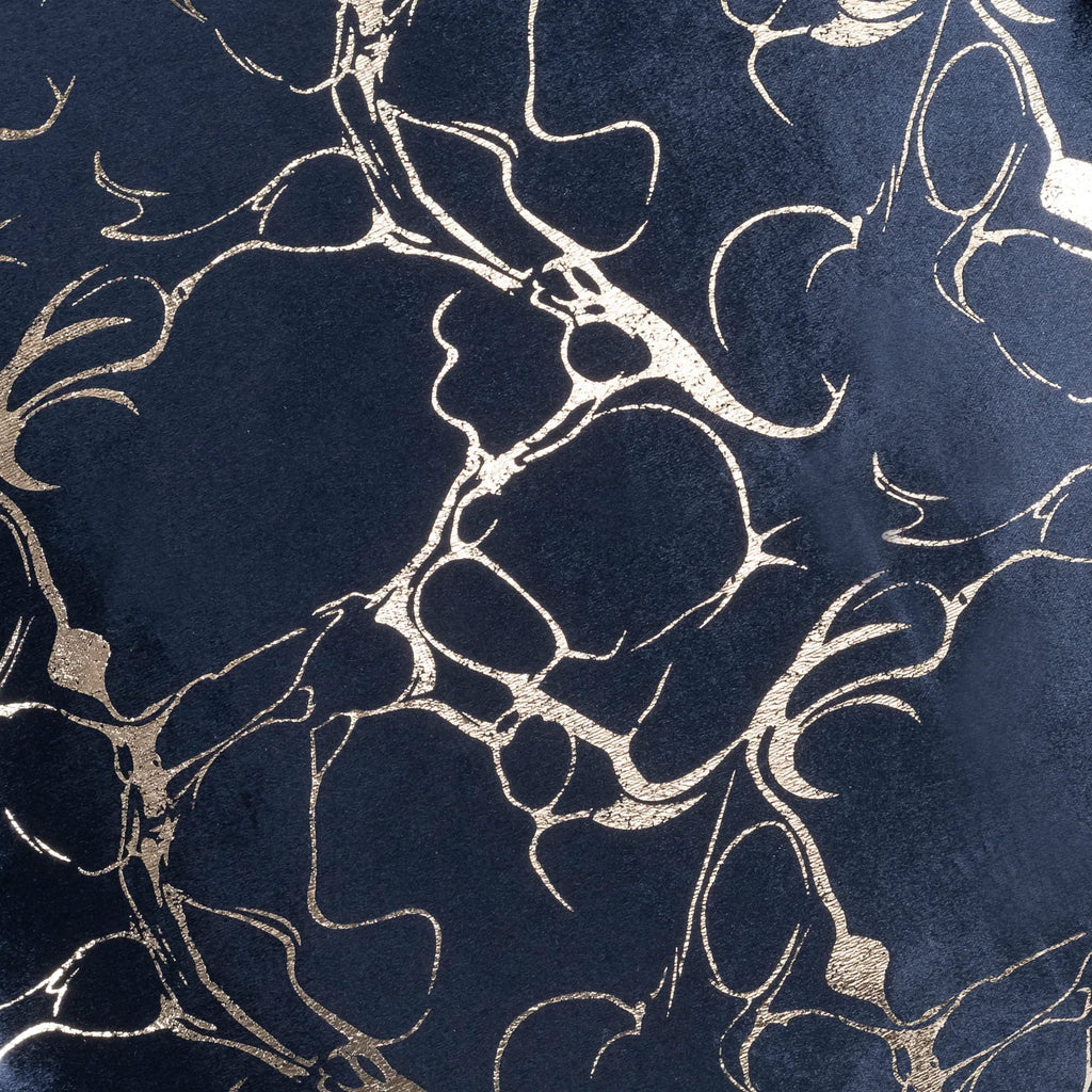 Syros Navy Gold Pillow