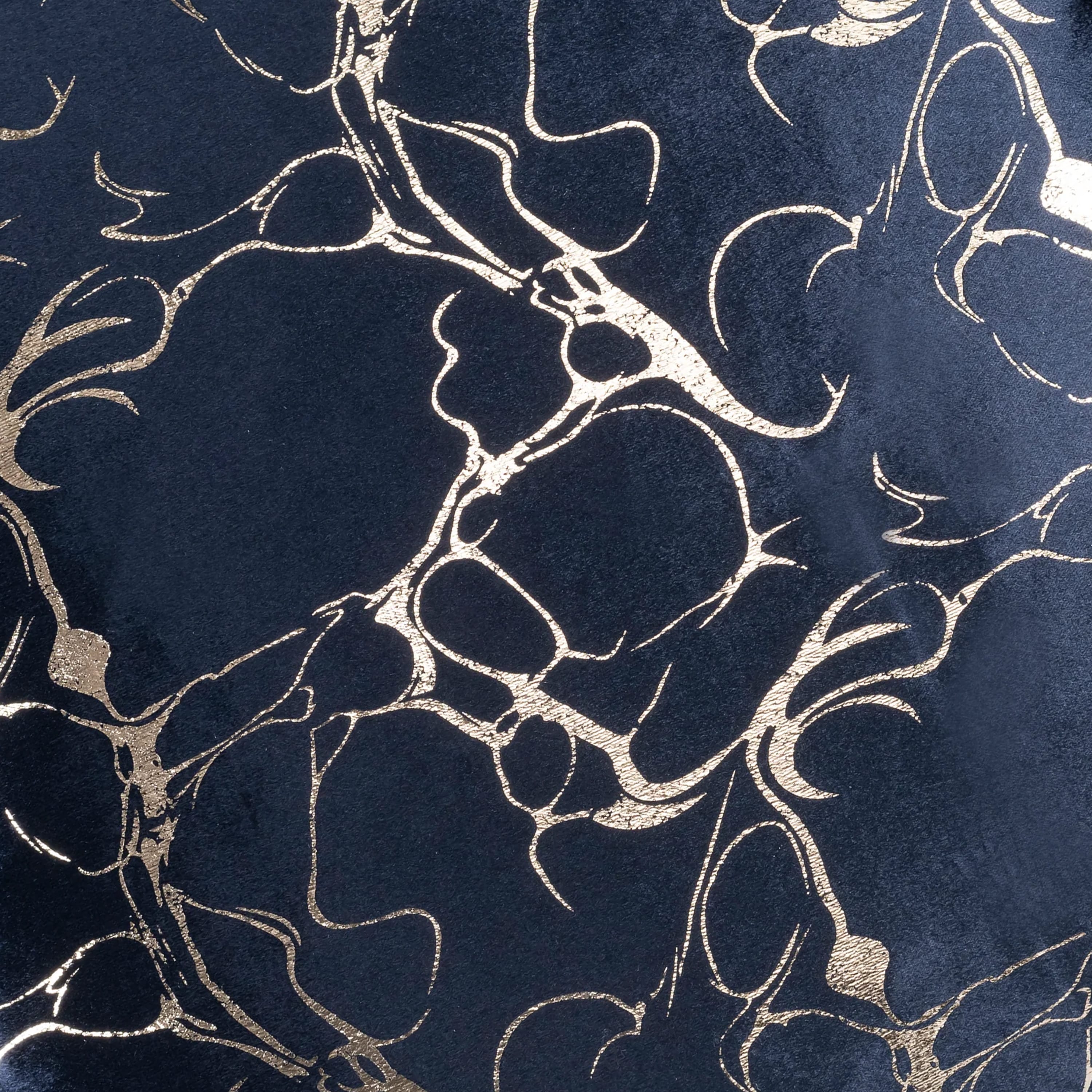 Syros Navy Gold Pillow