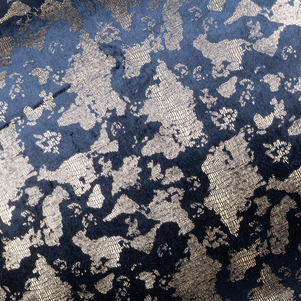 Syros Navy Gold Pillow