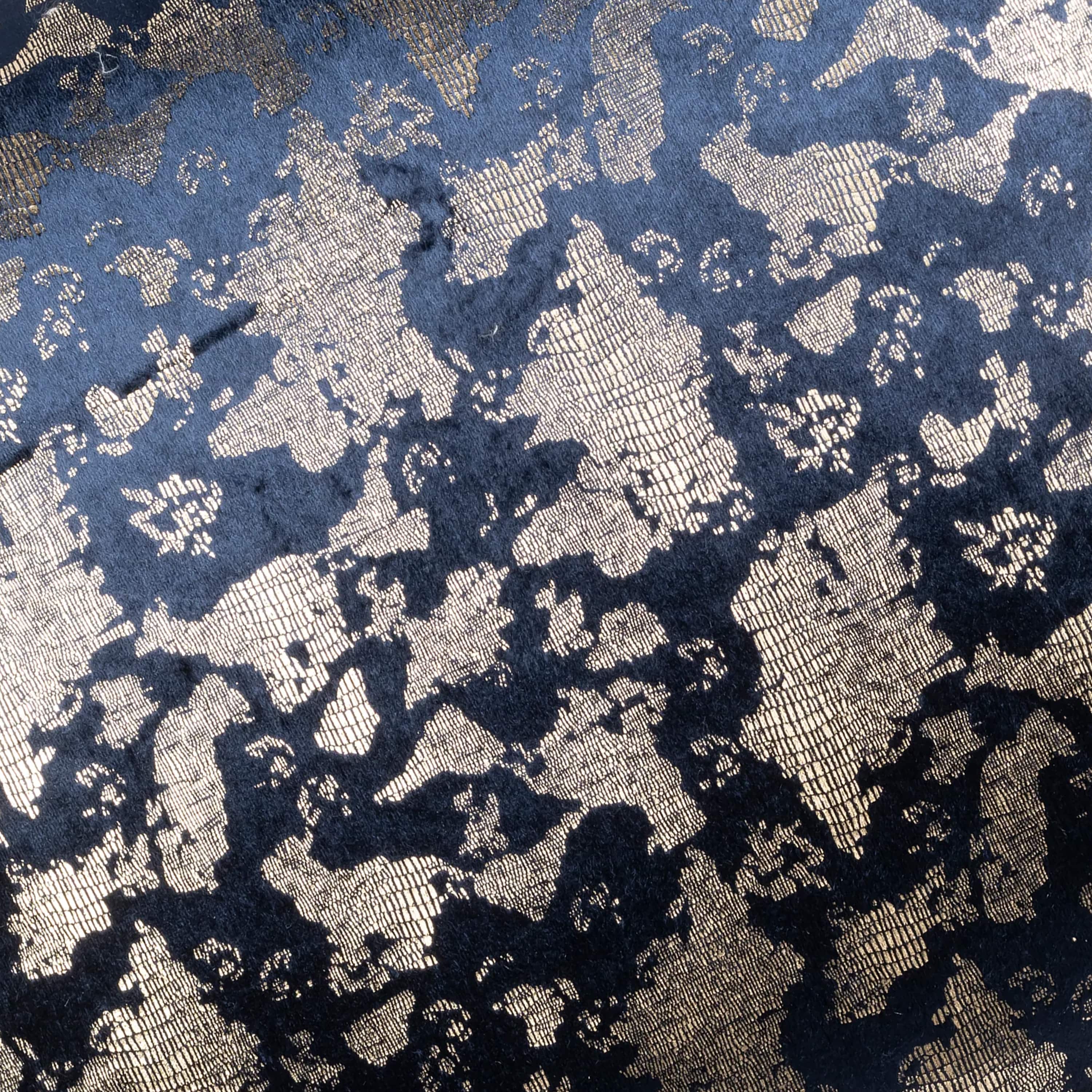 Syros Navy Gold Pillow
