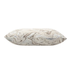 Theo Grey Marble Pillow