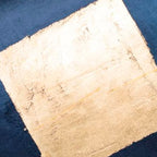 Verona Navy Gold Velvet Pillow