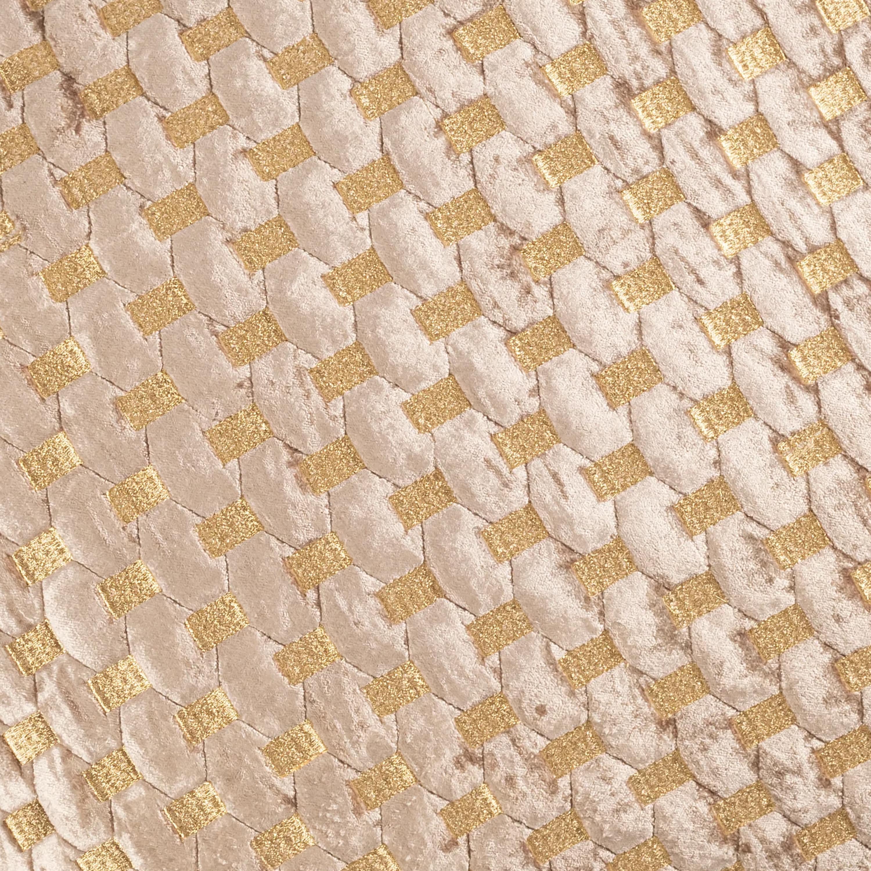 Verona Beige Gold Pillow