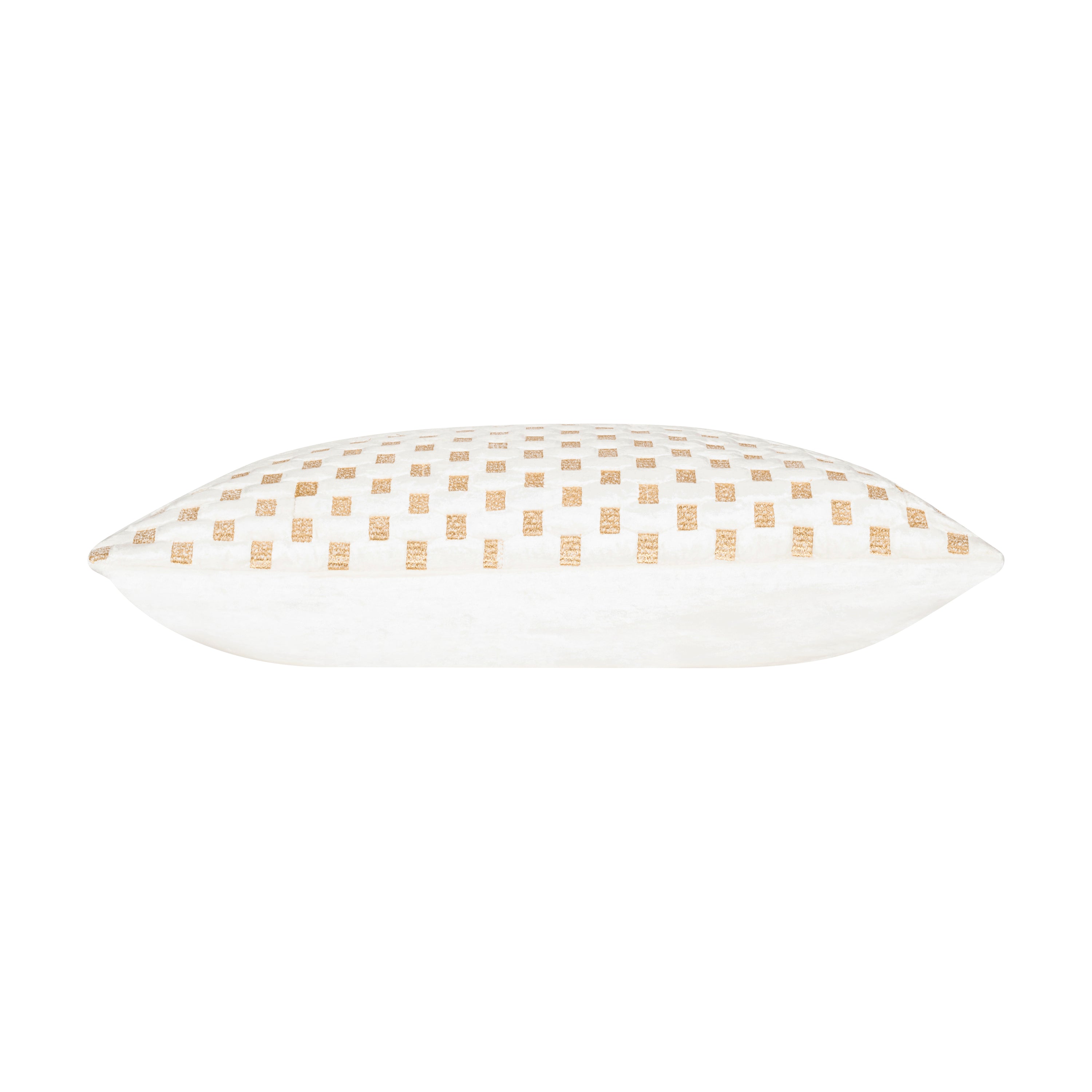 Verona Ivory Gold Pillow