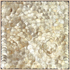 Home Decor Laguna Ivory Disc Wall Art
