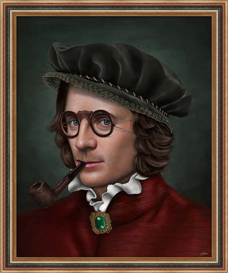 The Red Scholar Artwork