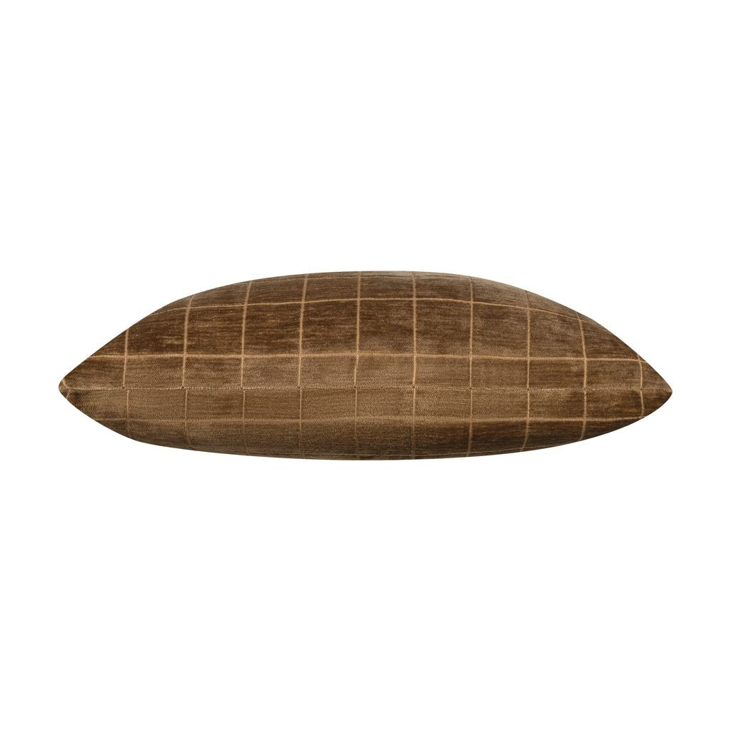 Terry Rust Plaid Pillow