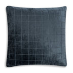 Terry Navy Plaid Pillow
