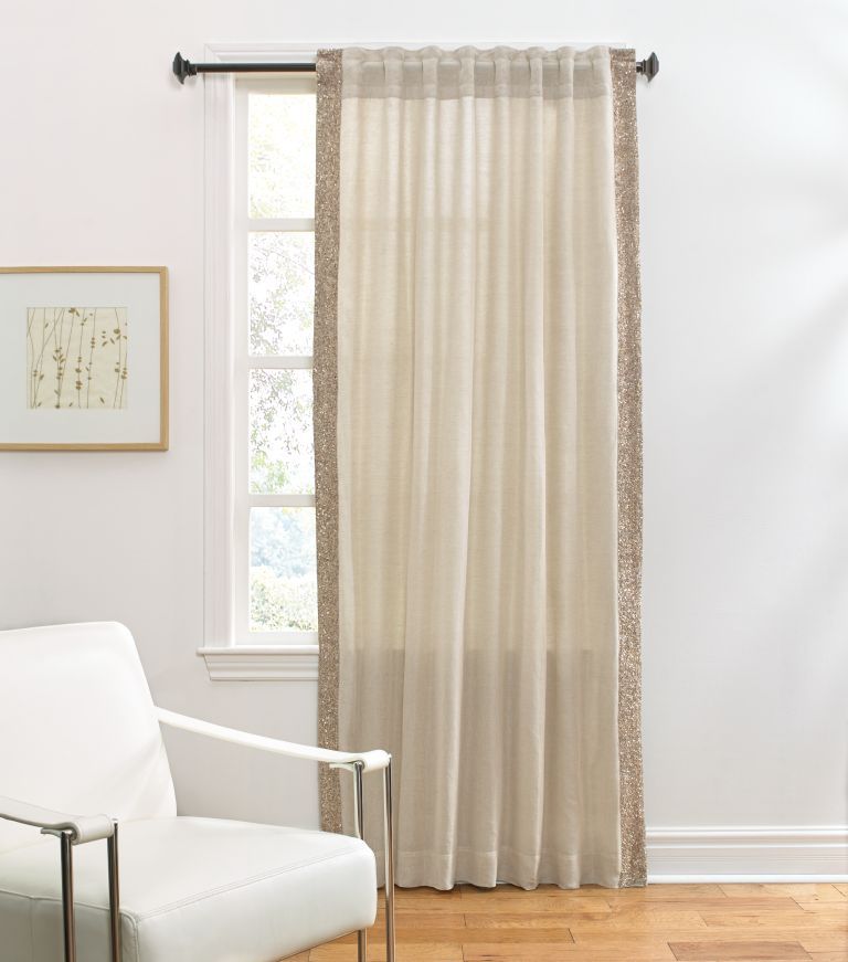 Ellie Wheat Colored Linen Panel