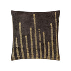 Adele Charcoal Gold Velvet Pillow