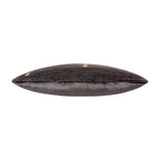 Adele Charcoal Gold Velvet Pillow