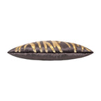 Adele Charcoal Gold Velvet Pillow