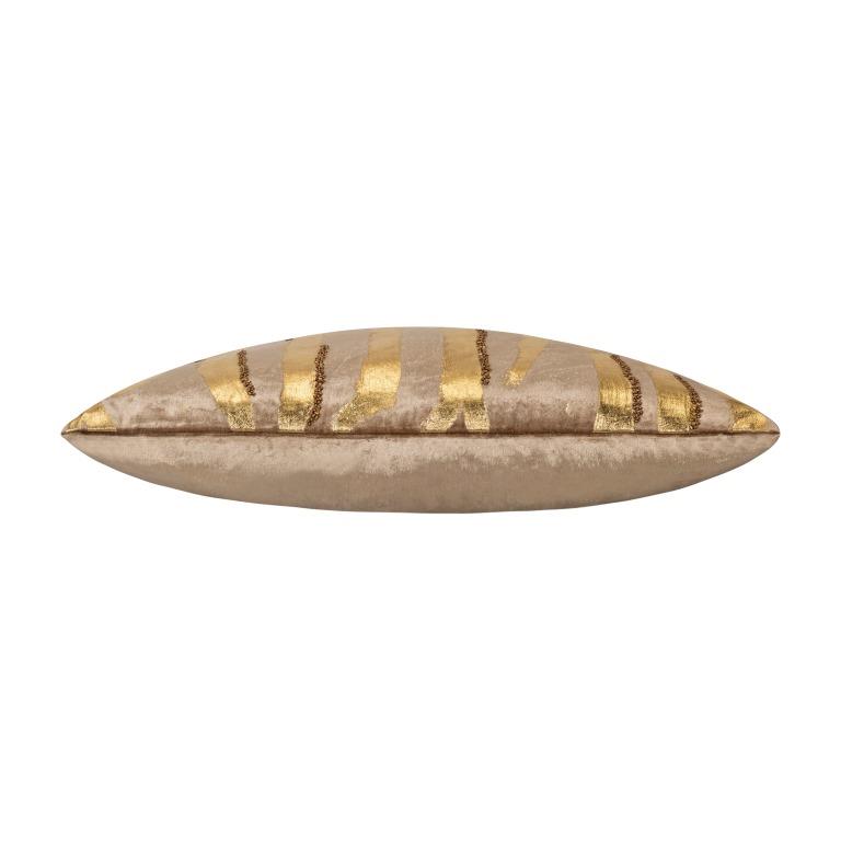 Adele Stone Gold Velvet Pillow