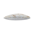 Adele Aqua Gold Velvet Pillow
