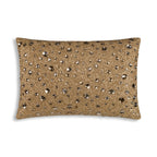 Aida Stone Beaded Pillow