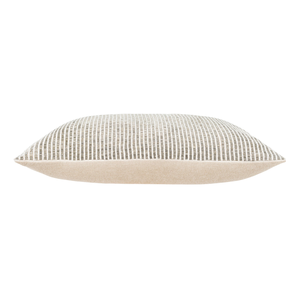 Akai Silver Beaded Pillow
