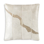 Akai Silver Hide Pillow