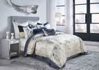 Amalfi Navy Gold Duvet