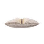 Ava Beige Velvet Pillow