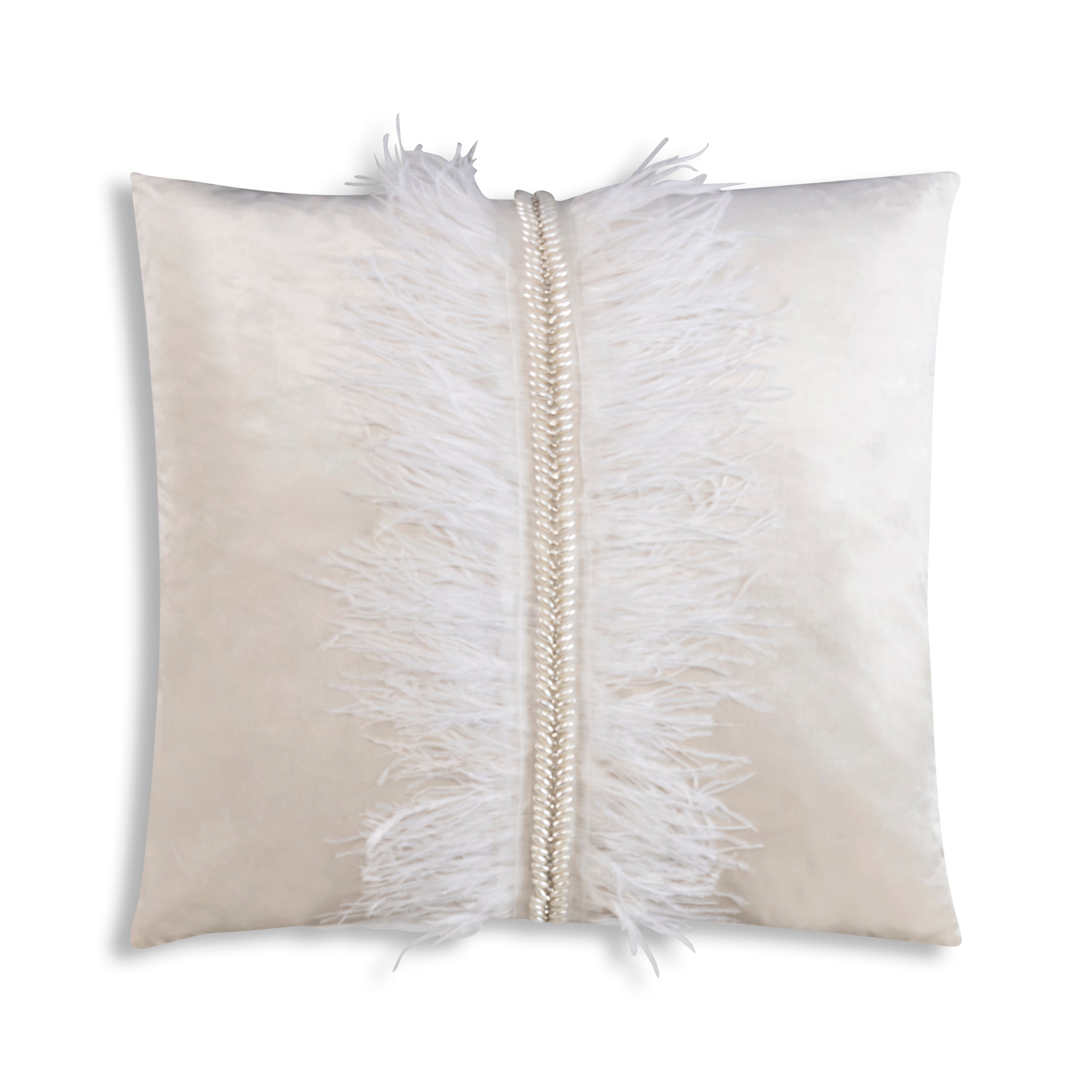 The Ivory Velvet Pillow — Modish Decor Pillows