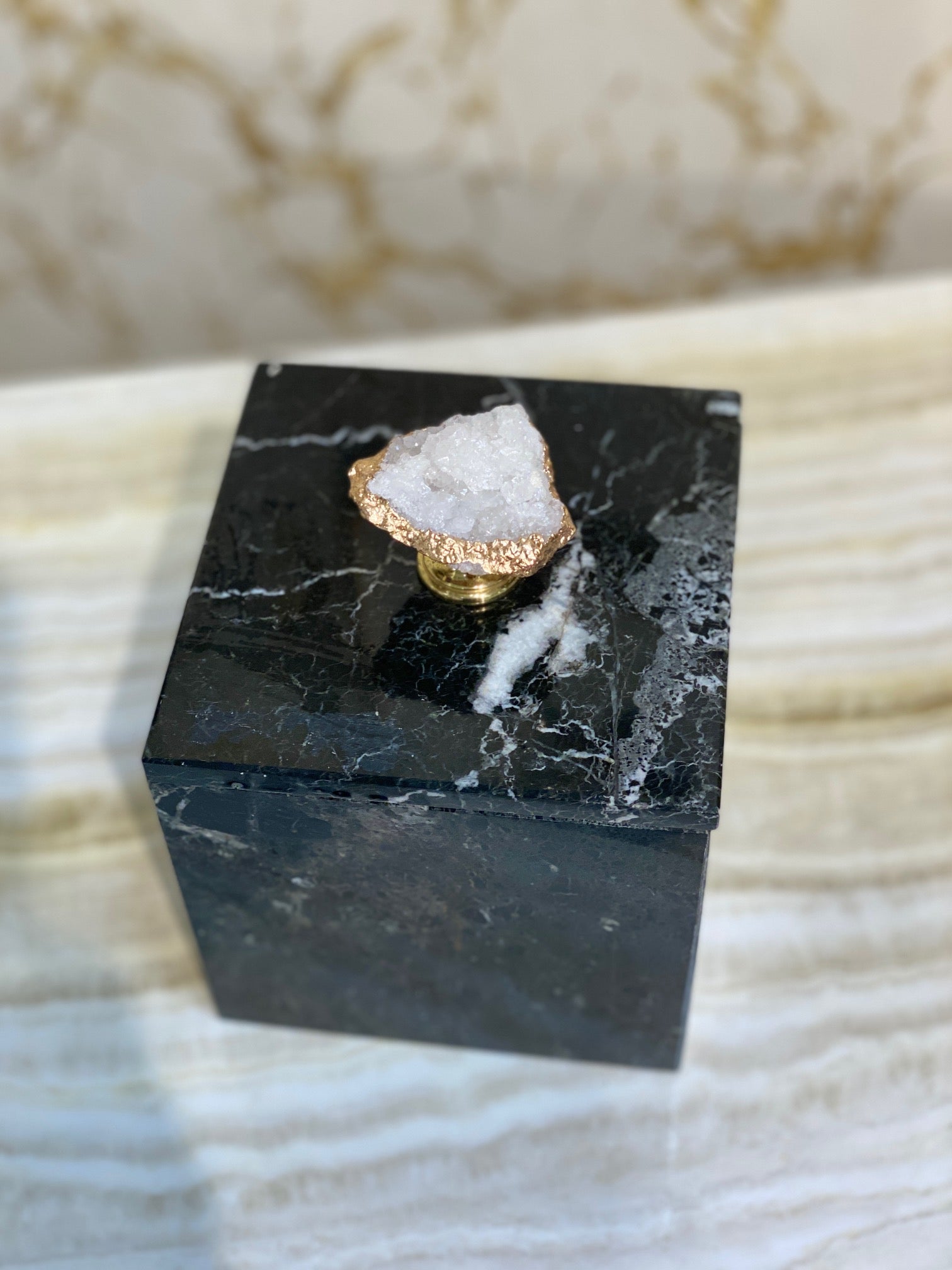 Home Decor Sofia Marble Box