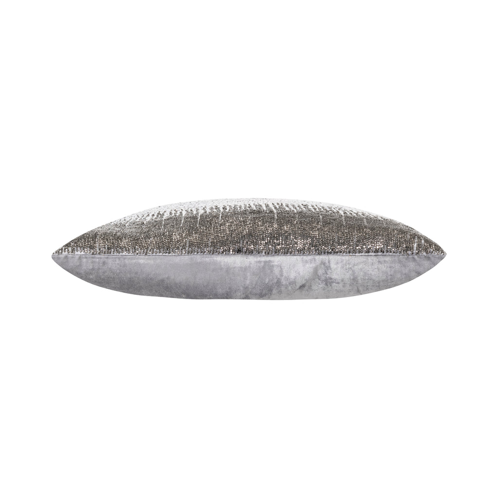 Mayaro Gray Velvet Pillow